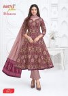 Pehnava Vol 2 By Aarvi Cotton Printed Anarkali Kurtis Set 